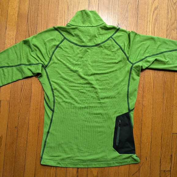 Arc'teryx Thetis Ginko Leaf Zip Neck Men's Top (2017) - Picture 9 of 9